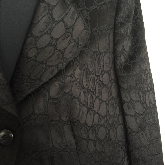 Armani Collezioni blazer jacket black size 10 - Picture 4 of 7